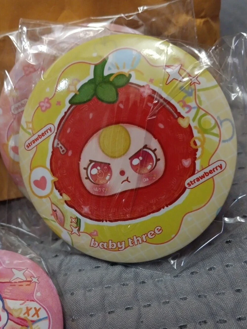 Baby Three Pins (8ct) Authentic